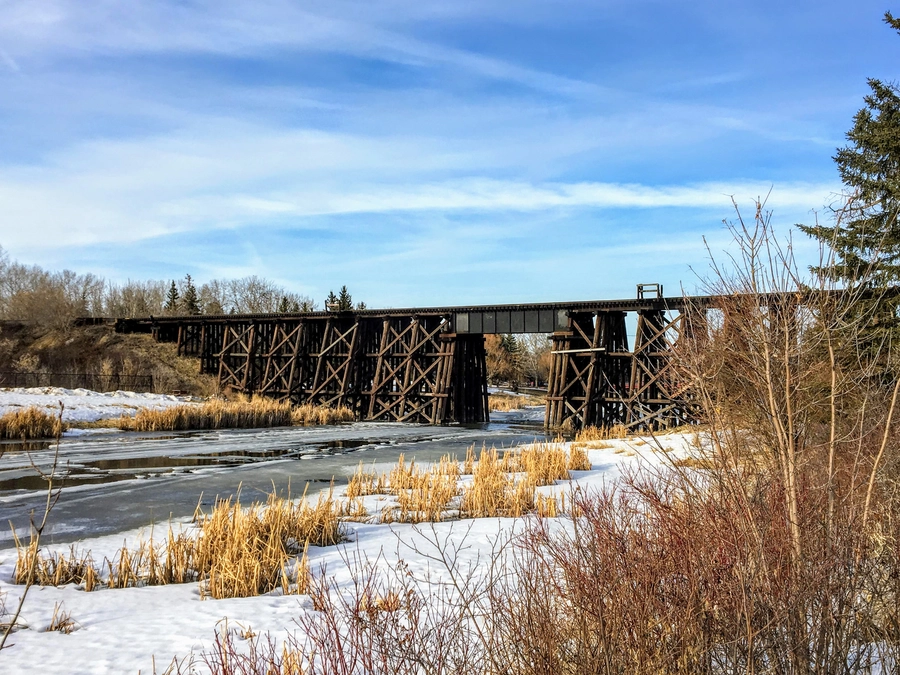 Licensed Insolvency Trustee St. Albert: Path beside the Sturgeon River in St. Albert, Alberta.